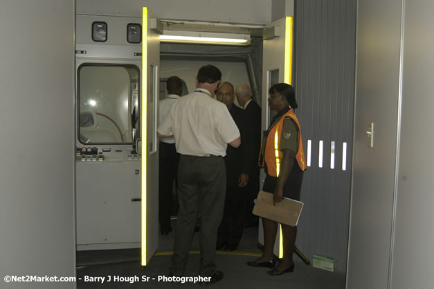 Delta Air Lines Inaugural Flight From New York's JFK Airport to Sangster International Airport, Montego Bay, Jamaica - June 9, 2007 - Sangster International Airport - Montego Bay, St James, Jamaica W.I. - MBJ Limited - Transforming Sangster International Airport into a world class facility - Photographs by Net2Market.com - Negril Travel Guide, Negril Jamaica WI - http://www.negriltravelguide.com - info@negriltravelguide.com...!