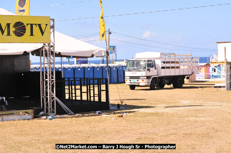 Preparations Continue [One Day To Go] at the Venue & Office - Jamaica Jazz and Blues Festival 2009 - Presented by Air Jamaica - Thursday, January 15, 2009 - Venue at the Aqueduct on Rose Hall Resort &amp; Country Club, Montego Bay, Jamaica - Thursday, January 22 - Saturday, January 24, 2009 - Photographs by Net2Market.com - Barry J. Hough Sr, Photographer/Photojournalist - Negril Travel Guide, Negril Jamaica WI - http://www.negriltravelguide.com - info@negriltravelguide.com...!