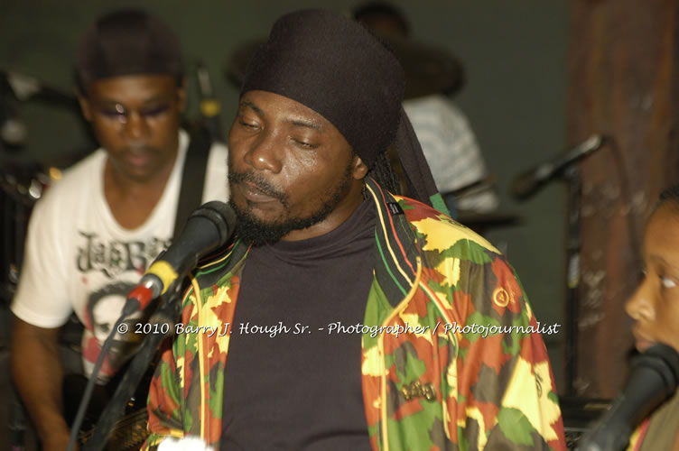 JAH Cure - Live In Concert @ Negril Escape Resort and Spa, December 15, 2009, One Love Drive, West End, Negril, Westmoreland, Jamaica W.I. - Photographs by Net2Market.com - Barry J. Hough Sr, Photographer/Photojournalist - Negril Travel Guide, Negril Jamaica WI - http://www.negriltravelguide.com - info@negriltravelguide.com...!