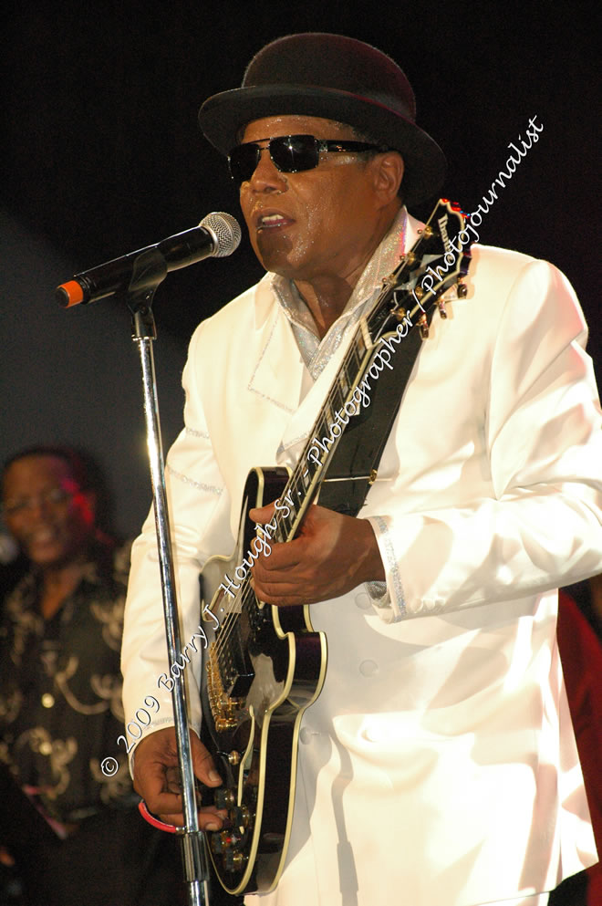 Tito Jackson @ Reggae Sumfest 2009 - International Night 2 - Tito Jackson, brother of the late King of Pop Michael Jackson performed live at Reggae Sumfest 2009. Reggae Sumfest 2009,Catherine Hall, Montego Bay, St. James, Jamaica W.I. - Saturday, July 25, 2009 - Reggae Sumfest 2009, July 19 - 25, 2009 - Photographs by Net2Market.com - Barry J. Hough Sr. Photojournalist/Photograper - Photographs taken with a Nikon D70, D100, or D300 - Negril Travel Guide, Negril Jamaica WI - http://www.negriltravelguide.com - info@negriltravelguide.com...!