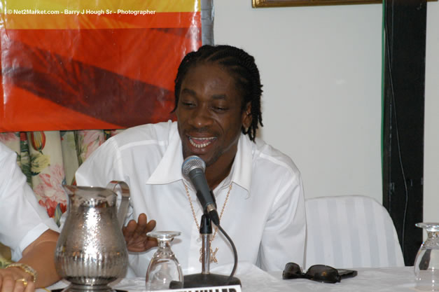 Press Conference Half Moon - Ignition - The Internation Fire Blazes - Friday, July 21, 2006 - Montego Bay, Jamaica - Negril Travel Guide, Negril Jamaica WI - http://www.negriltravelguide.com - info@negriltravelguide.com...!