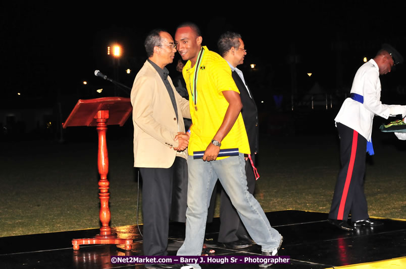 Jamaica's Athletes Celebration - Western Olympics Sports Gala & Trelawny Homecoming - Wednesday, October 8, 2008 - Photographs by Net2Market.com - Barry J. Hough Sr. Photojournalist/Photograper - Photographs taken with a Nikon D300 - Negril Travel Guide, Negril Jamaica WI - http://www.negriltravelguide.com - info@negriltravelguide.com...!